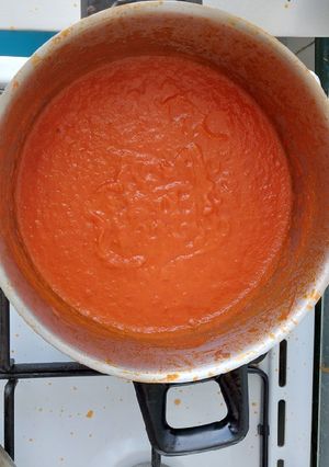 Una foto de Tomate frito casero