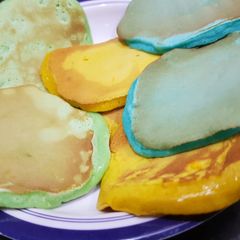 Three colors Pancakes A picture of Three colors Pancakes.