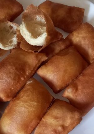 A picture of Rich Mandazi for your afternoon tea.