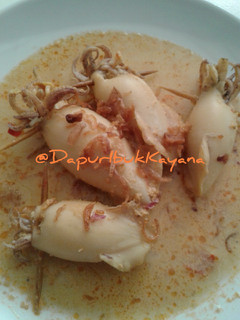 Foto resep 60 Gulai Cumi Isi Tahu