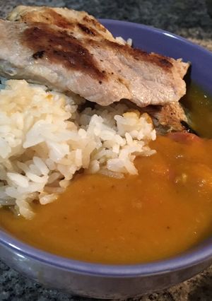 Una foto de Almuerzo Colombiano-Los frijoles de la abue
