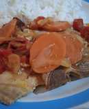Chuletas de cerdo en escabeche estilo Carmen