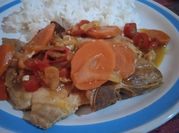 Una foto de chuletas de cerdo