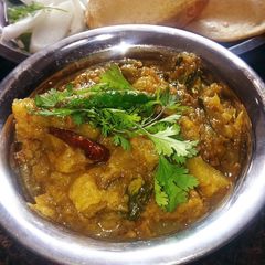 A picture of Kaddu khatta meetha vrat ka.