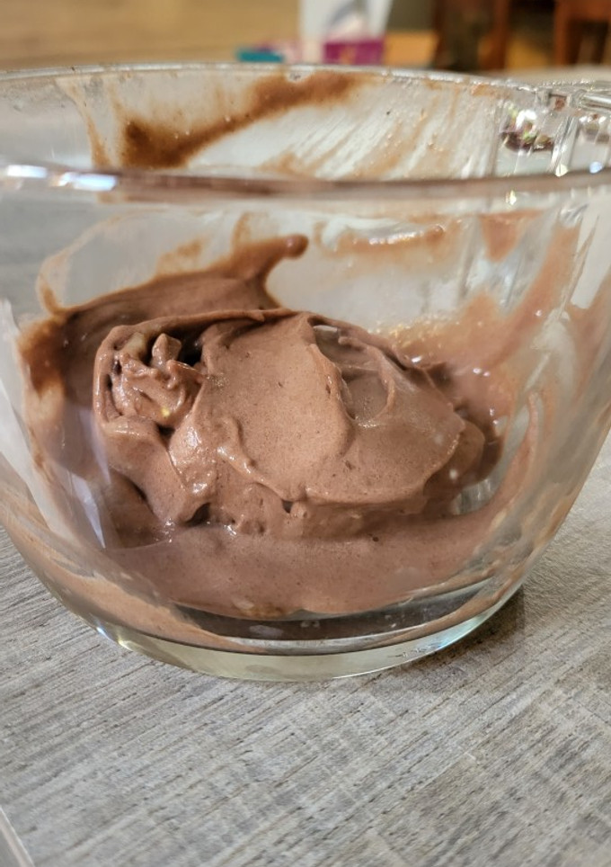 Una foto de Helado fit saludable