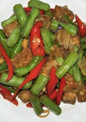 Foto resep 77. Tumis Buncis dan Tempe