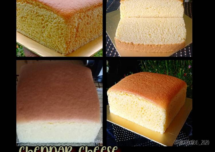 Resepi Cheddar Cheese Sponge Cake 🎂 yang Yummy