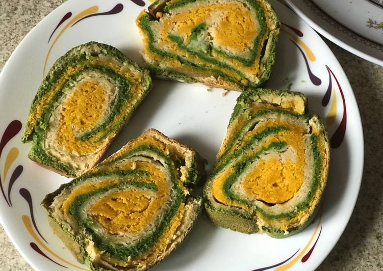 Step-by-Step Guide to Make Super Quick Homemade Tri colour bread