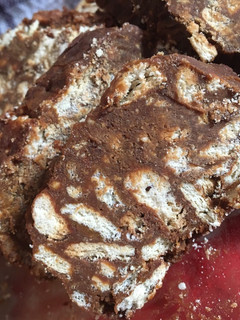 Una foto de Salchichón de chocolate