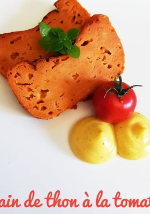 Une photo de Pain de thon à la tomate
