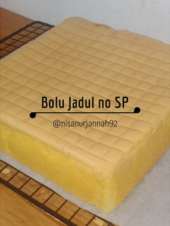 Foto resep Bolu Jadul tanpa pengembang