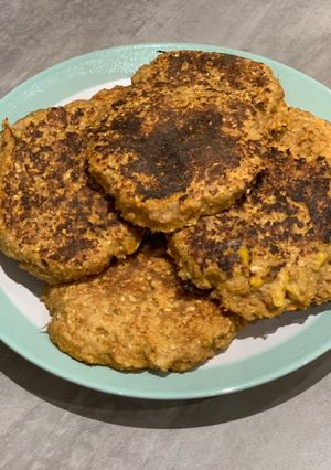 Une photo de Galettes de thon à l’avoine