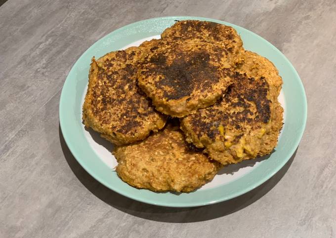 Galettes de thon à l’avoine