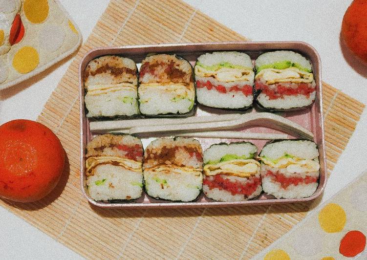 Kimbab Tanpa Bambo Mat