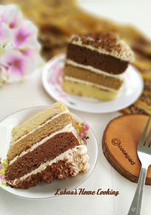 Foto resep Bolu lapis Tiramisu