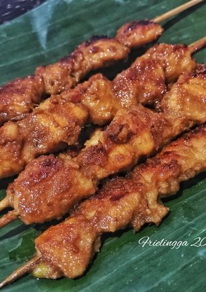 Foto resep Sate ayam lembut, dimarinasi dg susu