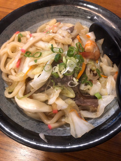 海鮮炒烏龍麵 的食譜成品照片