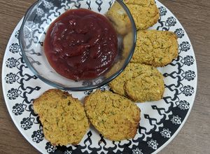 Foto de Nuggets de grão-de-bico na air fryer