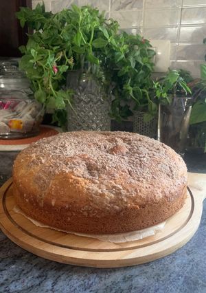 صورة لوصفة كيك الموز بالقهوة Banana coffee cake