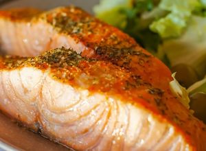 Foto principal de Salmón con mandarina y miel en Airfryer