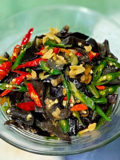 Foto resep Oseng Jamur Kuping Cabe Hijau