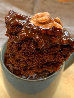 Foto di Mug Cake al Cioccolato senza Glutine e Uova al Microonde