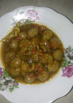 Foto resep Pentol baso saus pedas