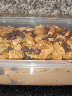 Una foto de Tarta de galletas vegana y saludable