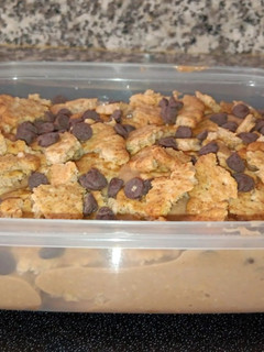 Una foto de Tarta de galletas vegana y saludable
