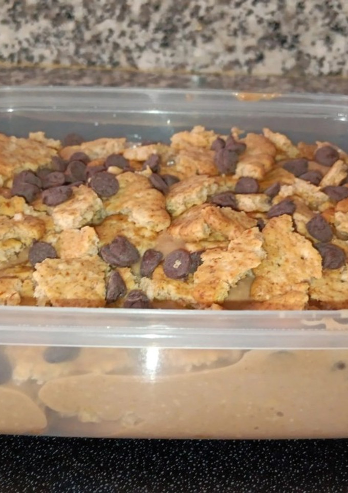 Una foto de Tarta de galletas vegana y saludable