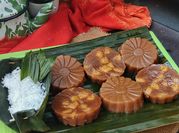 Gambar kue jongkong pisang