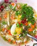 Soup Thịt Băm Trứng Gà
