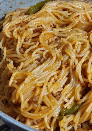 عکسی از دستور ماکارانی و پاستا فوری🍜