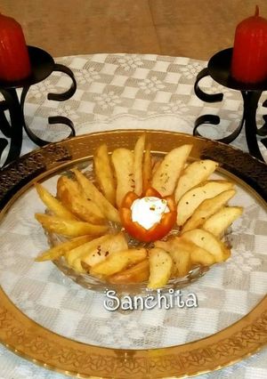 A picture of Potato Love Bites/Potato Wedges.