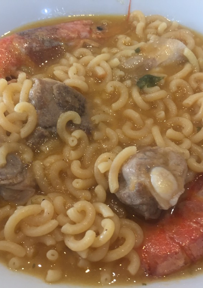 Una foto de Fideos a la cazuela