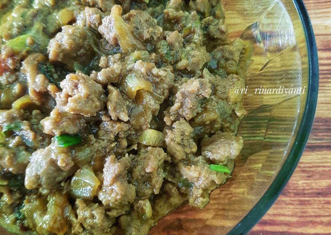 69. Daging Sapi Cincang Untuk Isian Roti Goreng