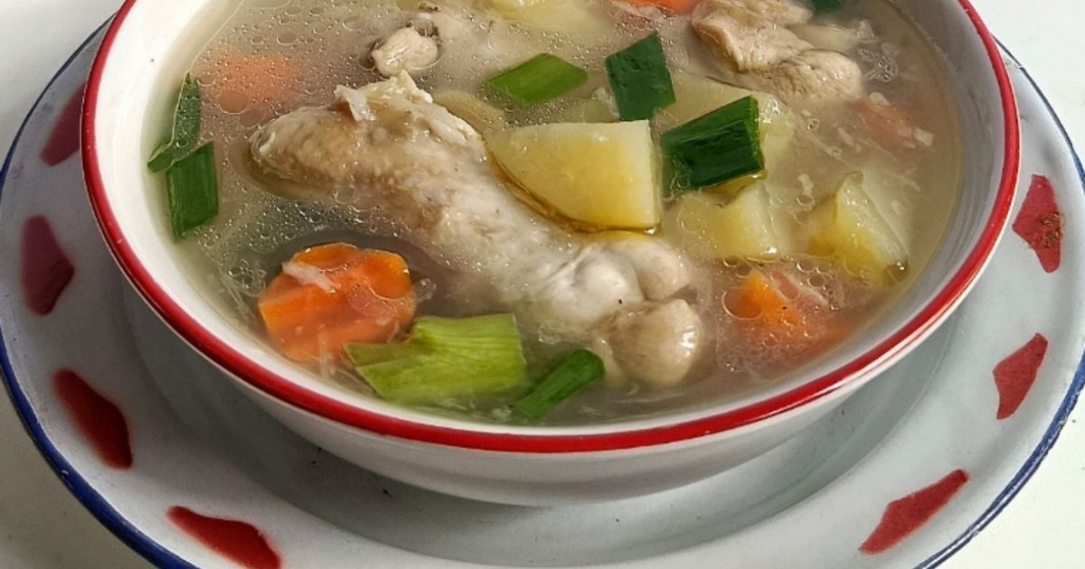 Resep Sup Ayam Rempah oleh Wati Wartini - Cookpad