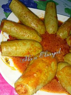 صورة لوصفة محشي كوسا