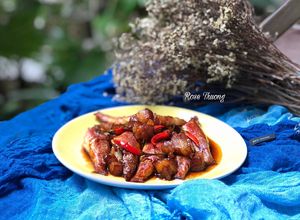 Hình của món Cá Phèn Kho Thịt.