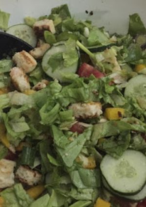 Una foto de Ensalada verde