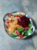 Salade en couleurs