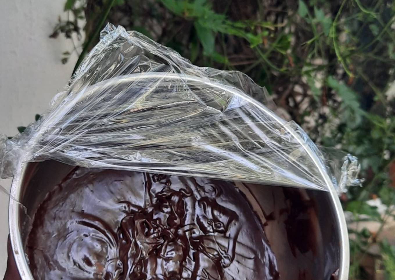 Ganache pesada de chocolate