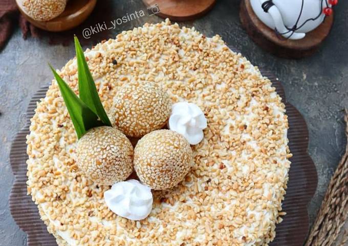5 Kue Basah Untuk Hajatan yang Lezat dan Mudah, Manjakan Tamu dengan Kelezatan yang Menggoda! Resep Onde - Onde Cake Gluten Free oleh Clarissa's Kitchen - Cookpad