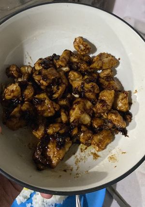 Foto resep Ayam saus lada hitam