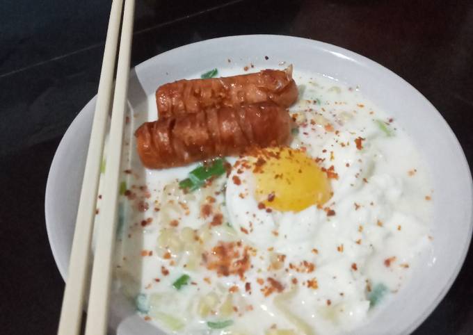 Resep Indomie kuah susu Anti Gagal