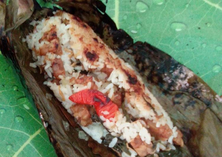 Resep Nasi bakar tempe teri, Lezat