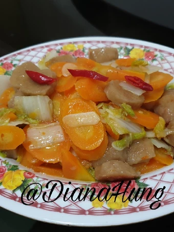 Cara Gampang Membikin Resep Cah sayur pentol yang Uenak Anti Ribet, Mantap Sekali