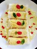 Bread malai roll