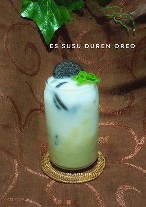 Foto resep Es Duren Susu Oreo