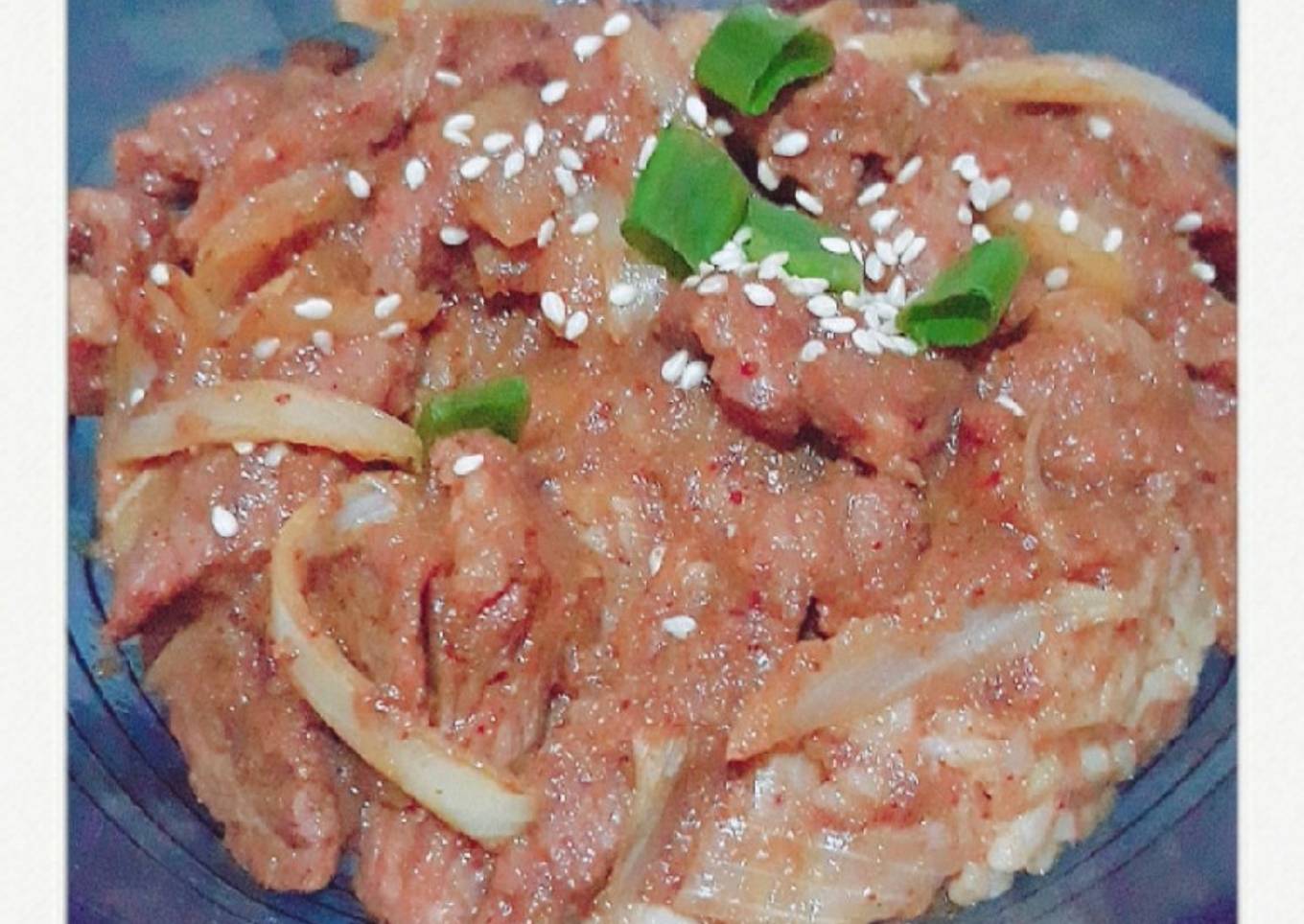 Rice Bulgogi (with PEAR)
